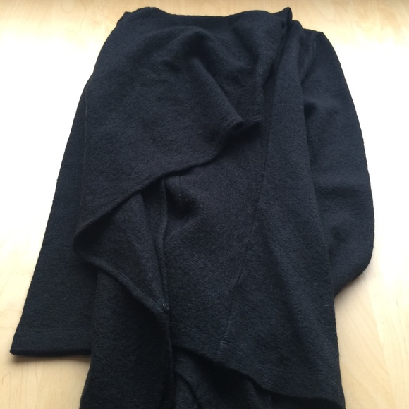 S. DEER | Casual Plain Asymmetrical Sweater - Picture 7 of 9